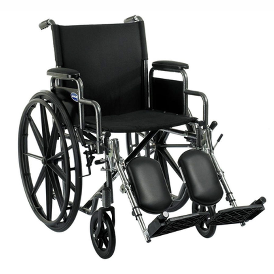 SILLA DE RUEDAS YUWELL CON DESCANSAPIES ELEVABLES 18'
