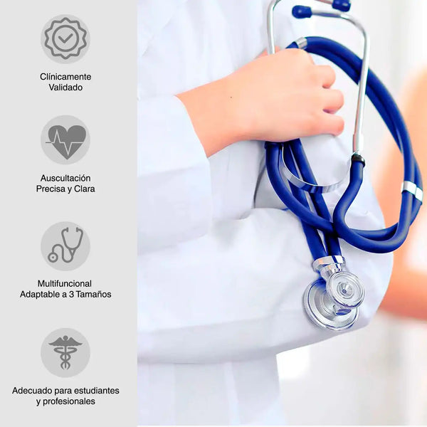 ESTETOSCOPIO YUWELL  MULTIFUNCIONAL NEONATAL, PEDIÁTRICO Y ADULTO 5
