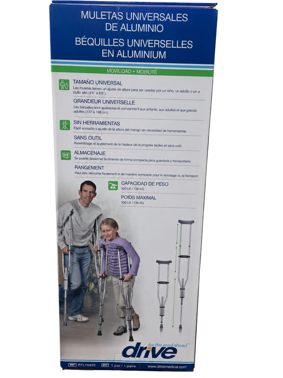 MULETA UNIVERSAL DRIVE