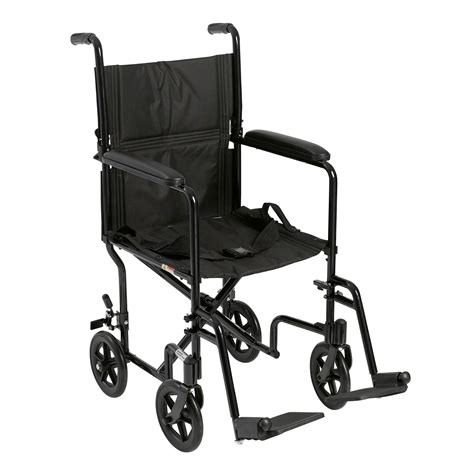 SILLA DE TRANSPORTE DRIVE MEDICAL – ALUMINIO
