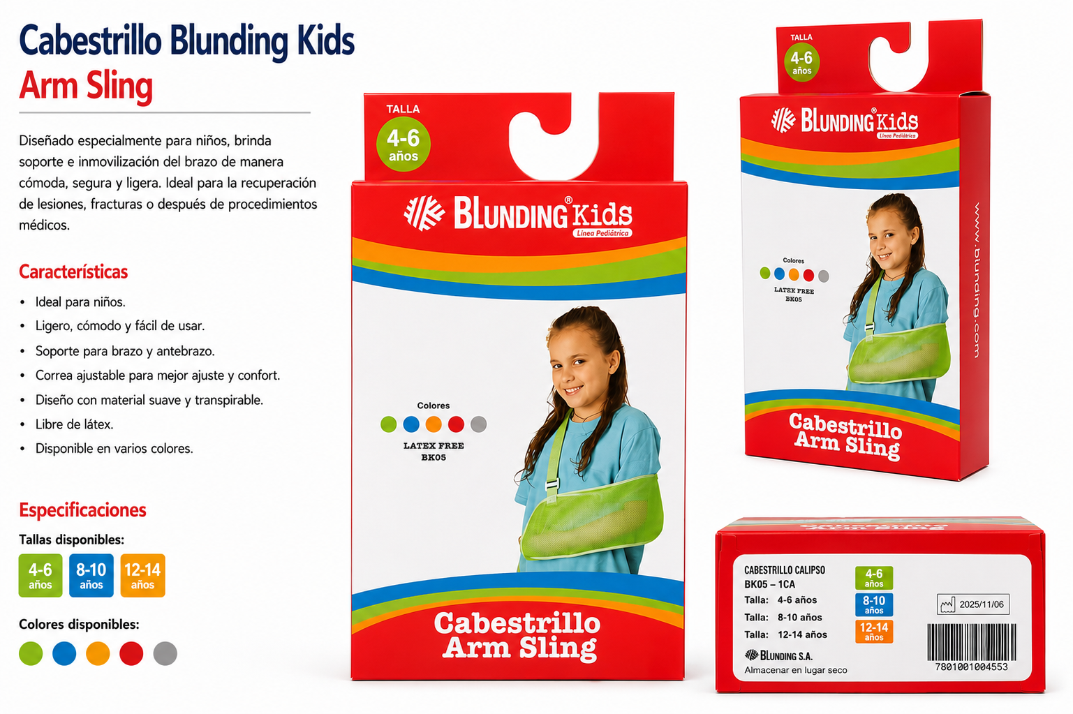CABESTRILLO PEDIÁTRICO BLUNDING KIDS BK05 2