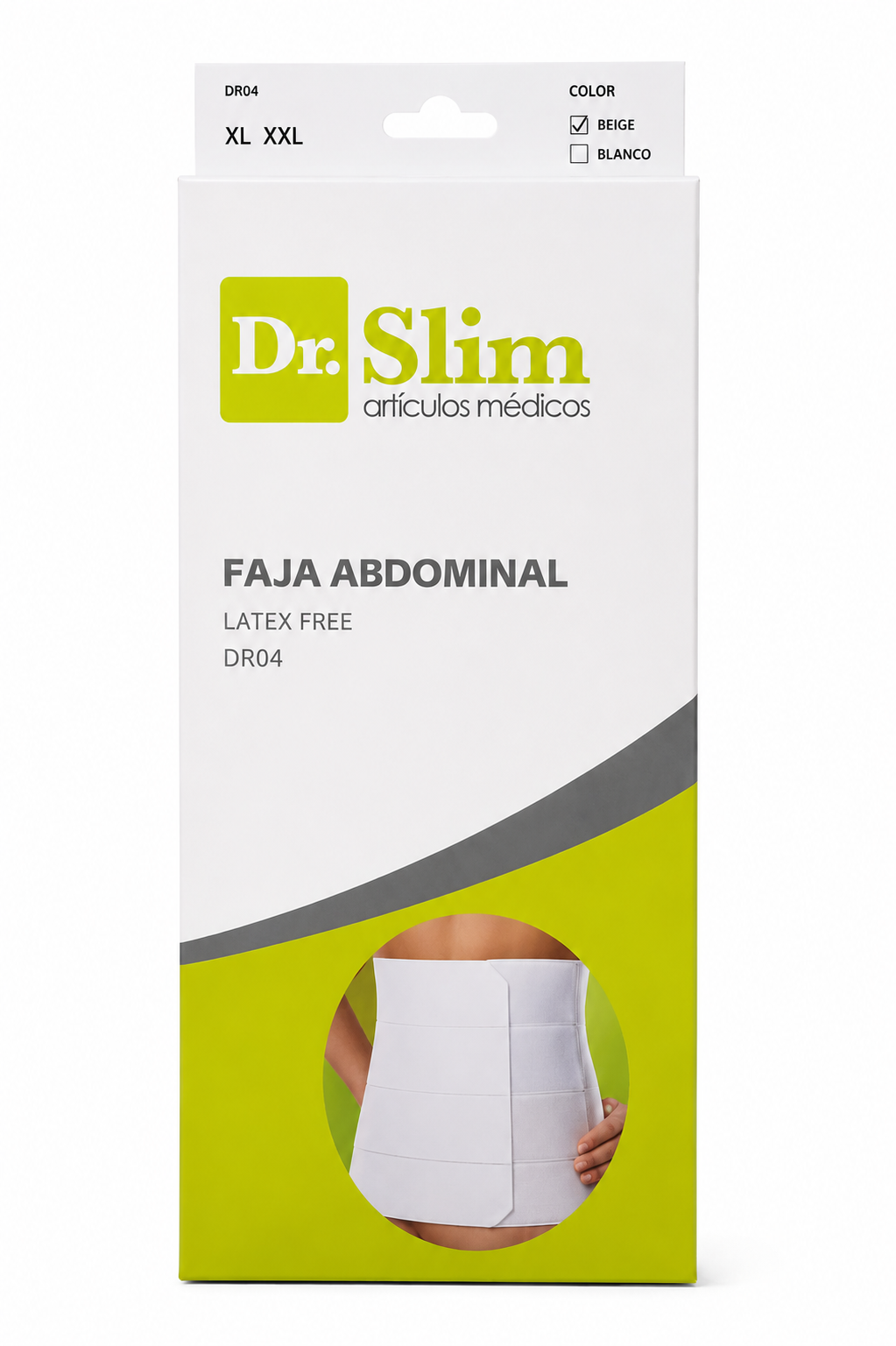 FAJA ABDOMINAL DR. SLIM DR04 (4 BANDAS)