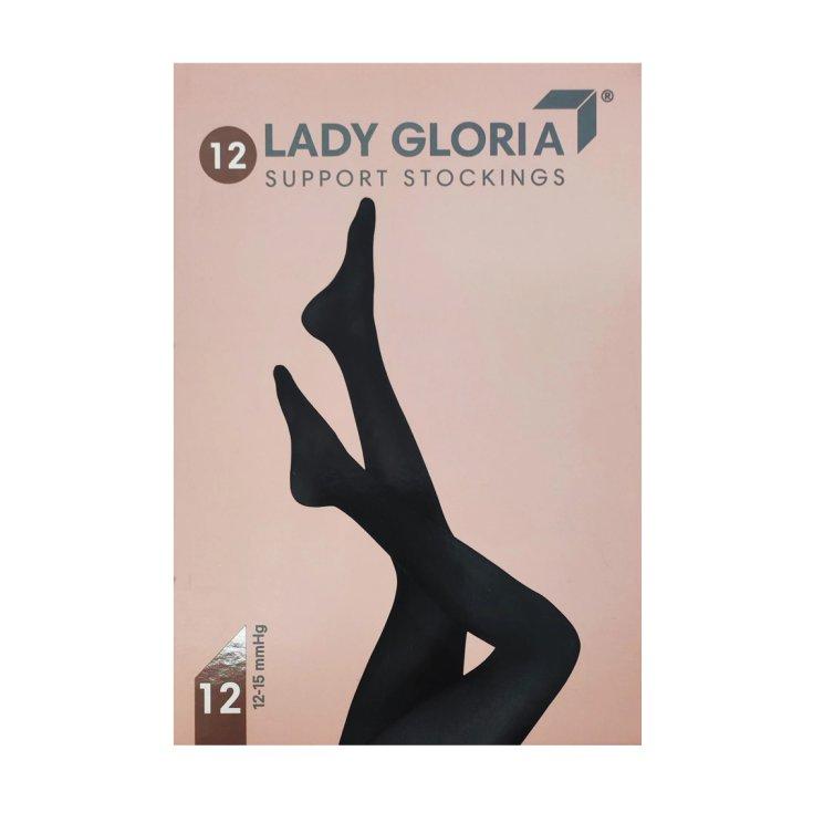 MEDIA DE COMPRESIÓN LADY GLORIA 12–15 MMHG HASTA LA RODILLA.