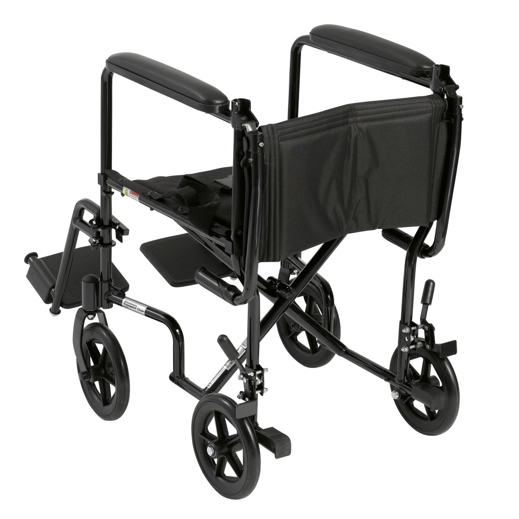 SILLA DE TRANSPORTE DRIVE MEDICAL – ALUMINIO 3