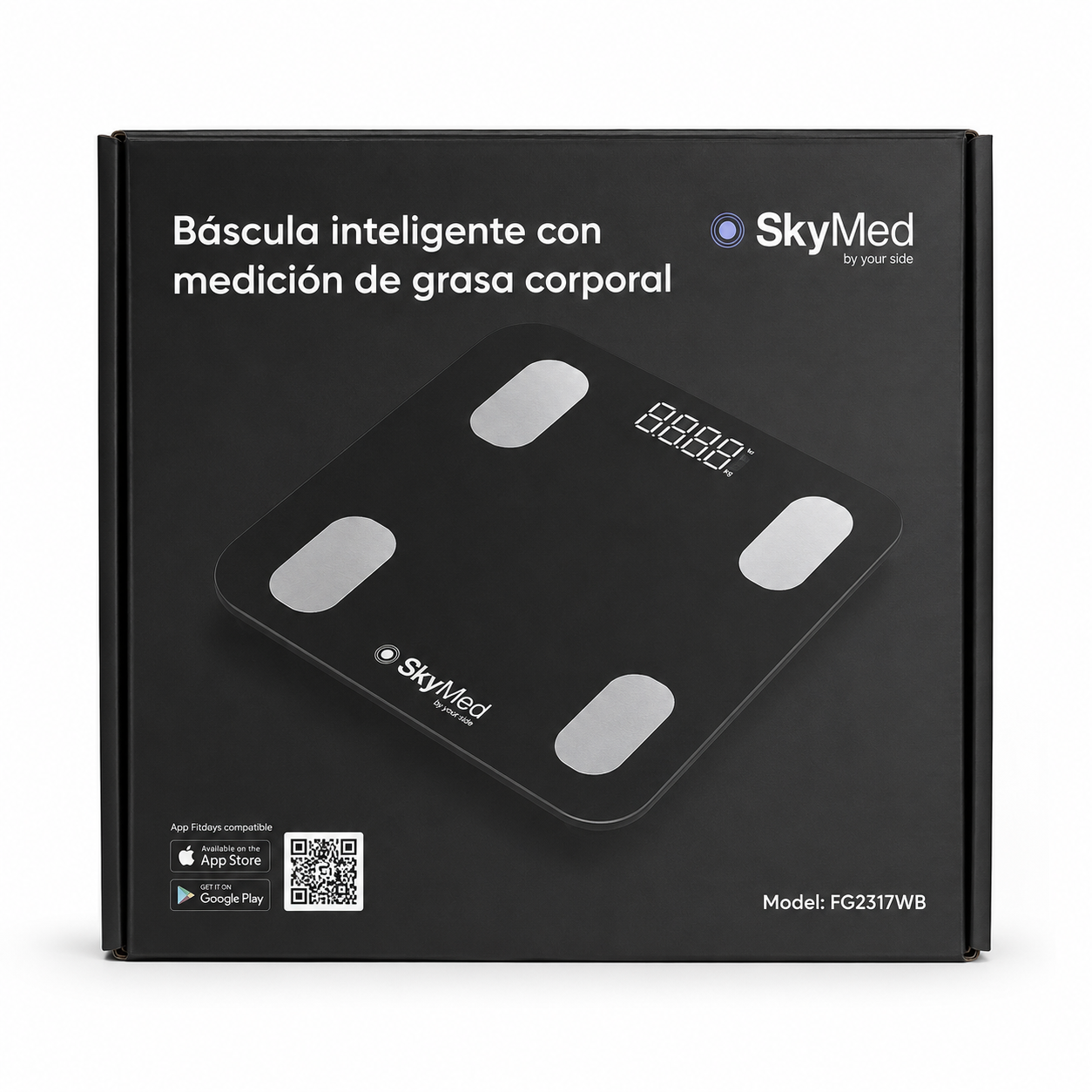 BÁSCULA INTELIGENTE SKYMED FG2317WB