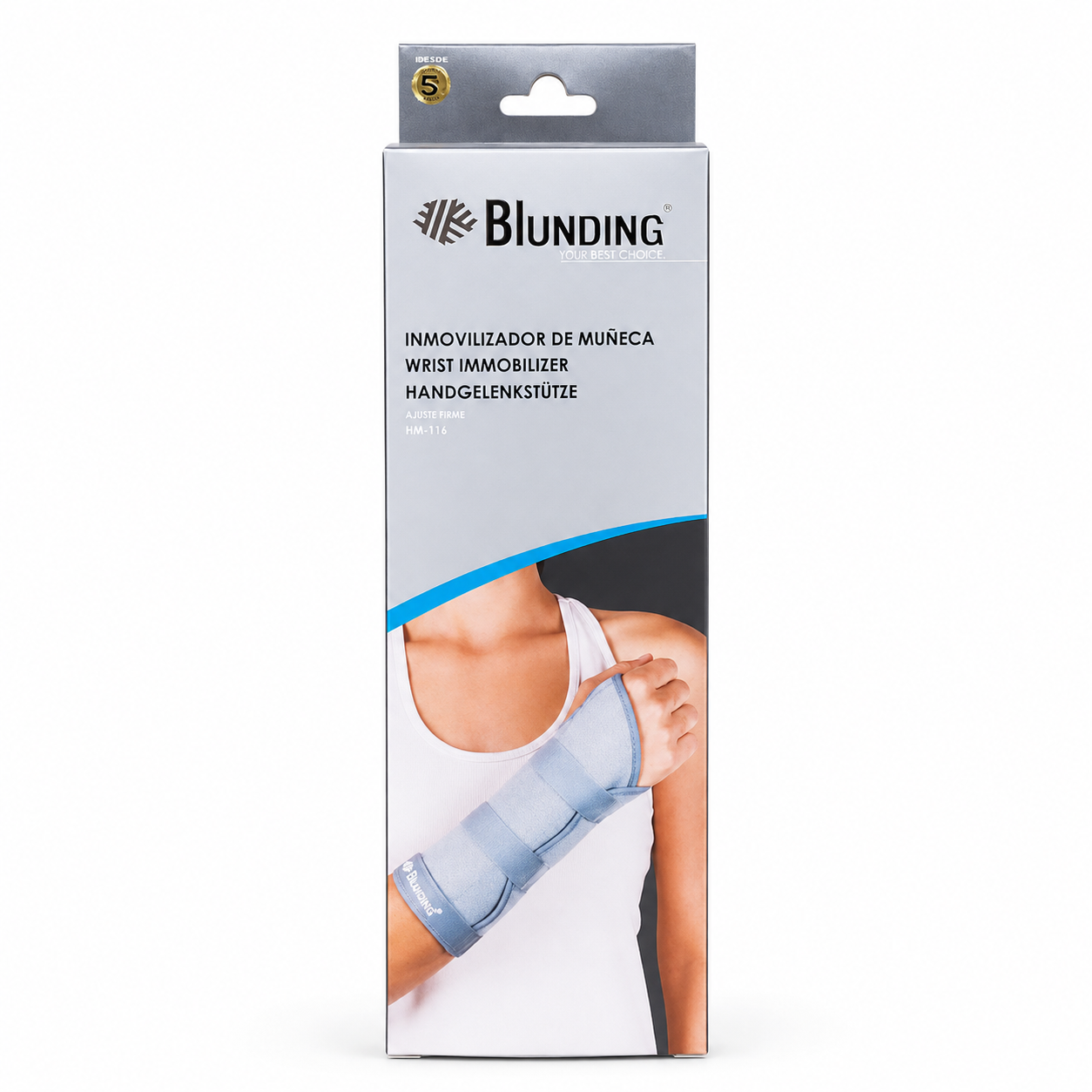 INMOVILIZADOR DE MUÑECA BLUNDING HM-116 AMBIDIESTRA