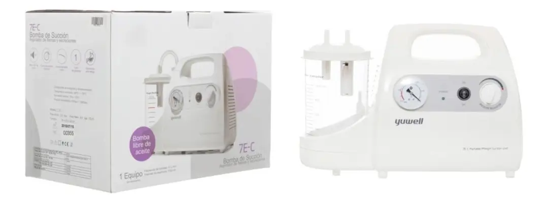 ASPIRADOR DE SECRECIONES - ELECTRICO - PORTATIL - 7E-C YUWELL 3